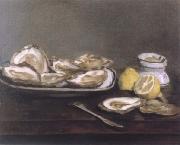 Edouard Manet Oysters oil on canvas